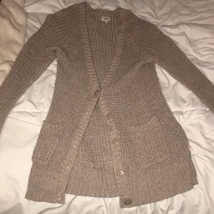 Taupe cardigan